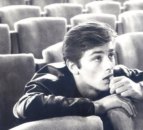 Young Wanting Marvellous Mondays Alain Delon the French James Dean
