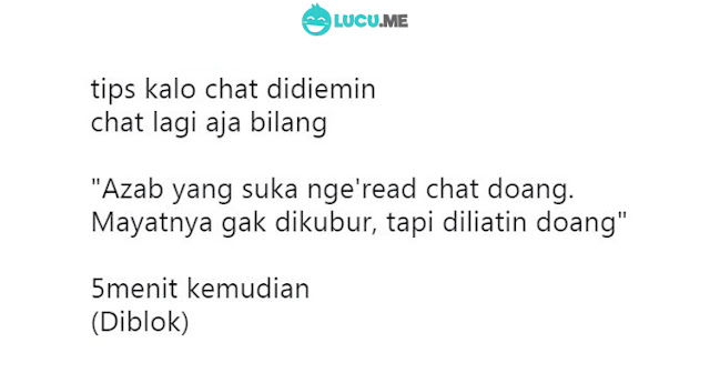 10 Tips Jika Chat Kamu Didiemin Ini Bikin Ngakak Banget