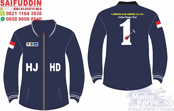 CONTOH JAKET BUPATI PESISIR SELATAN 