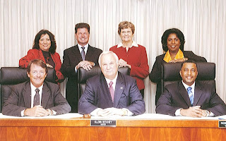 The Daytona Beach City Commission, presiding over Daytona Beach's egregious fiscal waste and other abuses