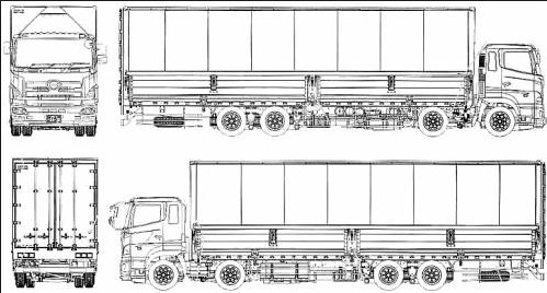 spesifikasi dump truck HINO Profia