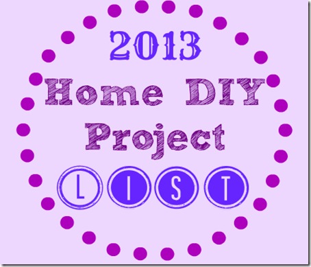 DIY project list