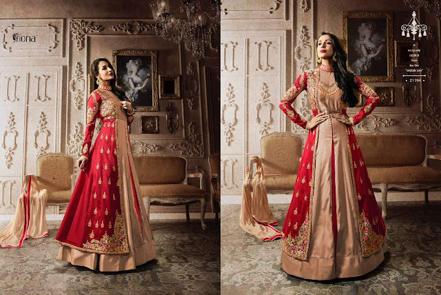 Buy Online Eid Special Heavy Designer Anarkali Salwar Suit