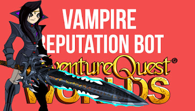 Fastest Vampire Rep Bot AQW Grimoire