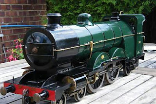 3.5 inch live steam train