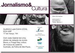 E-flyer Jornalismo & Cultura