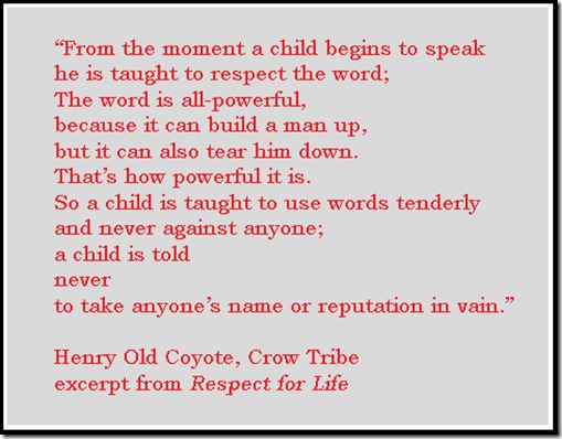 words are powerful