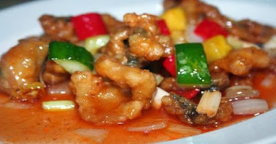 resep ayam asam manis