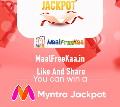 Jackpot Win Myntra Voucher worth Rs 5,000/-