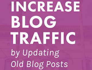 Update your old post And Increase Traffic