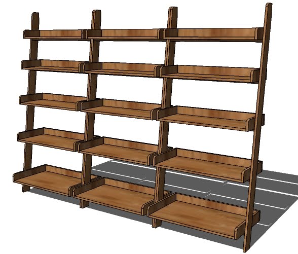 plans for wood shelves