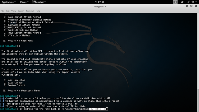 hacking gmail id with kali linux