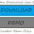 Cara membuat Button / Tombol Demo dan Download 