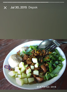 Mie ayam bakso sempurna Wonogiri.