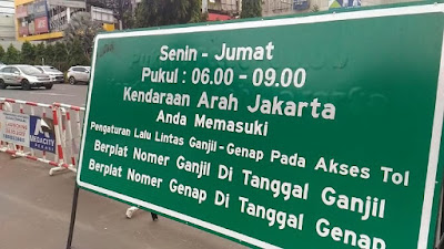 Imbas ganjil genap Tol Jakarta-Tangerang, Daan Mogot Tambah Macet