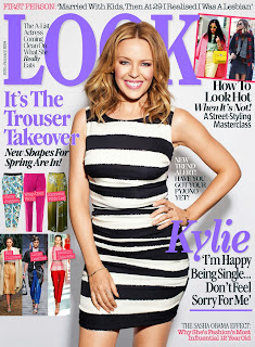 Magazine Photoshoot : Kylie Minogue Photoshot For Look Magazine UK January 2014 Issue 