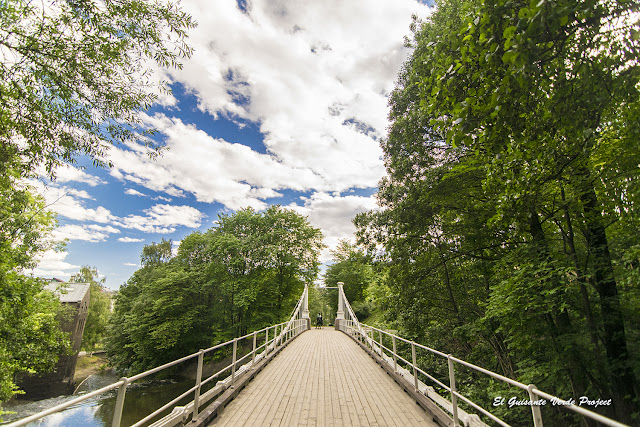 Aamodt Bru, Puente Aamot, Akerselva - Oslo por El Guisante Verde Project