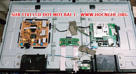 [Tự Học Sửa TV LCD] Bài 1: Sơ Đồ Khối Tổng Quát Của TV LCD