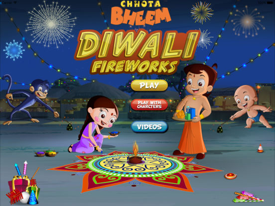  diwali firecrackers  chhota bheem