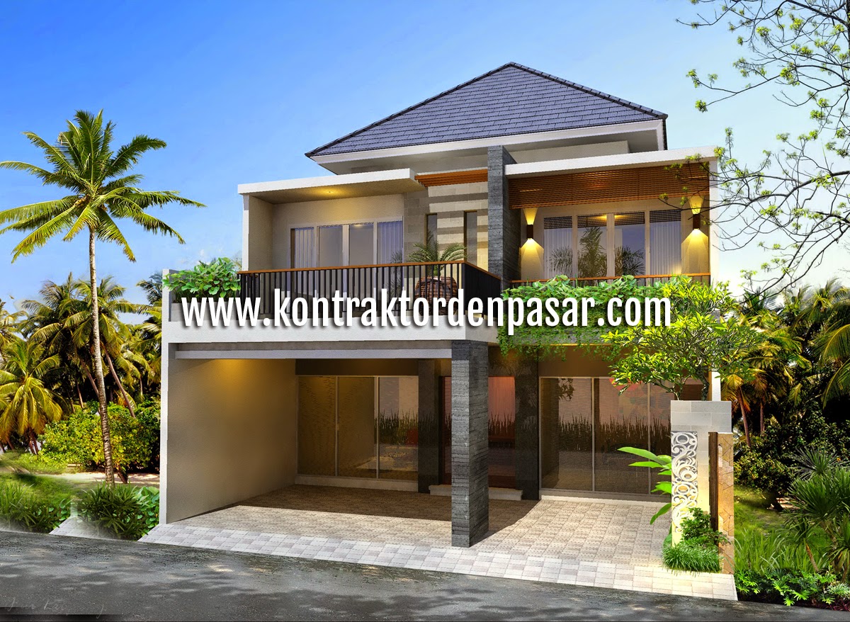 Unik Desain Rumah Minimalis 2 Lantai Luas Tanah 100m2 Phe2 Model