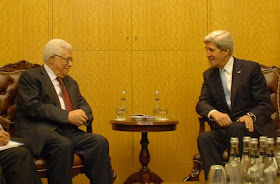 John Kerry and Abbas