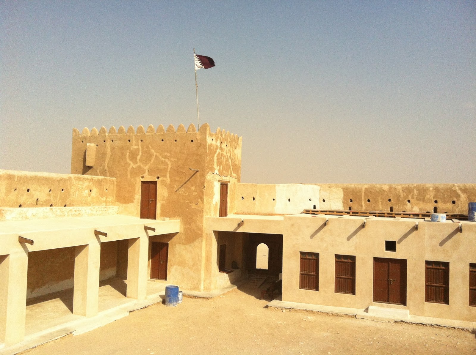 Little Oryx in Qatar: Zubara Fort