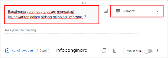 Cara Membuat Soal Kuis Di Google Forms