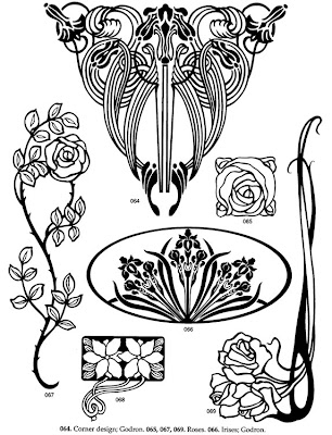 Vintage Images - Art Nouveau Motifs