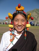 tibetan woman