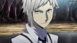 文ストアニメ 3期37話 中島敦 人虎 白虎 Nakajima Atsushi 文豪ストレイドッグス Bungo Stray Dogs Episode 37