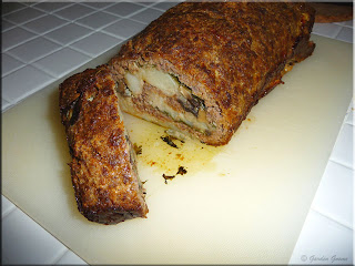 vegetable stuffed meatloaf