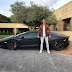 Real Madrid Forward, Cristiano Ronaldo Shows Off N139M Lamborghini