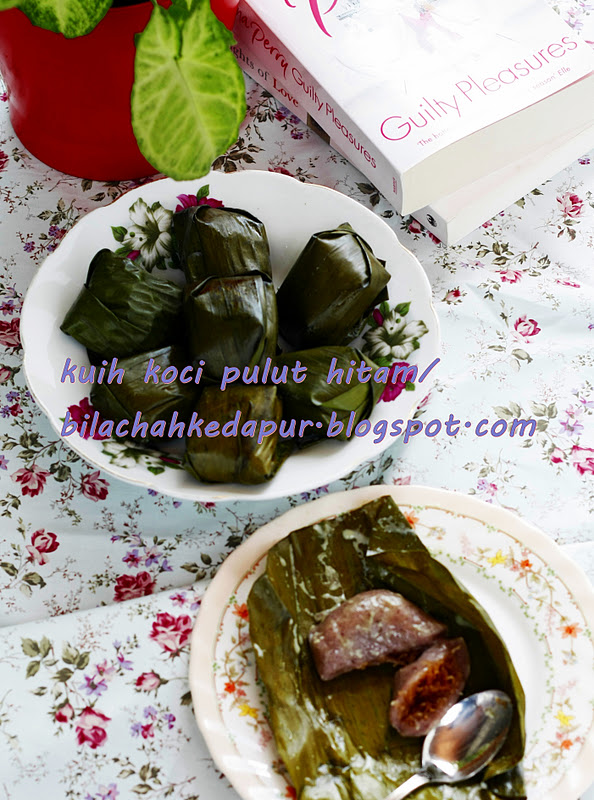 KUIH KOCI PULUT HITAM  Bila Chah Ke Dapur