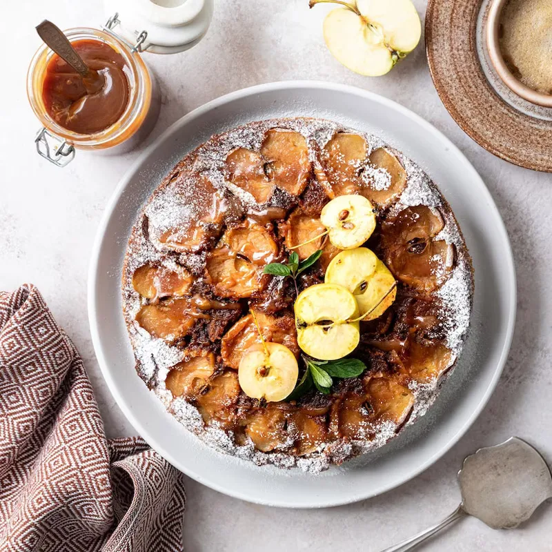 Sweet Tarte Tatin Upside Down Apple Pie