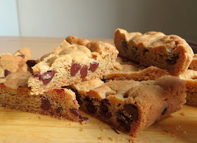 Small Batch Chocolate Chip Bars