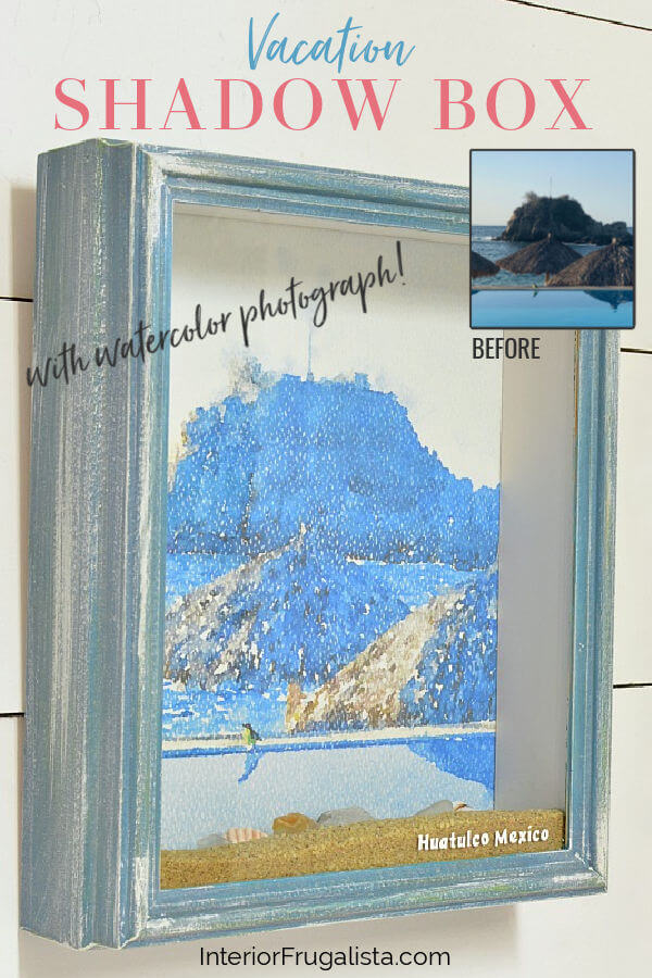 Vacation Shadow Box Idea