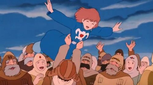 空中庭園と幻の飛行船 風の谷のナウシカ 幻のエンディング曲