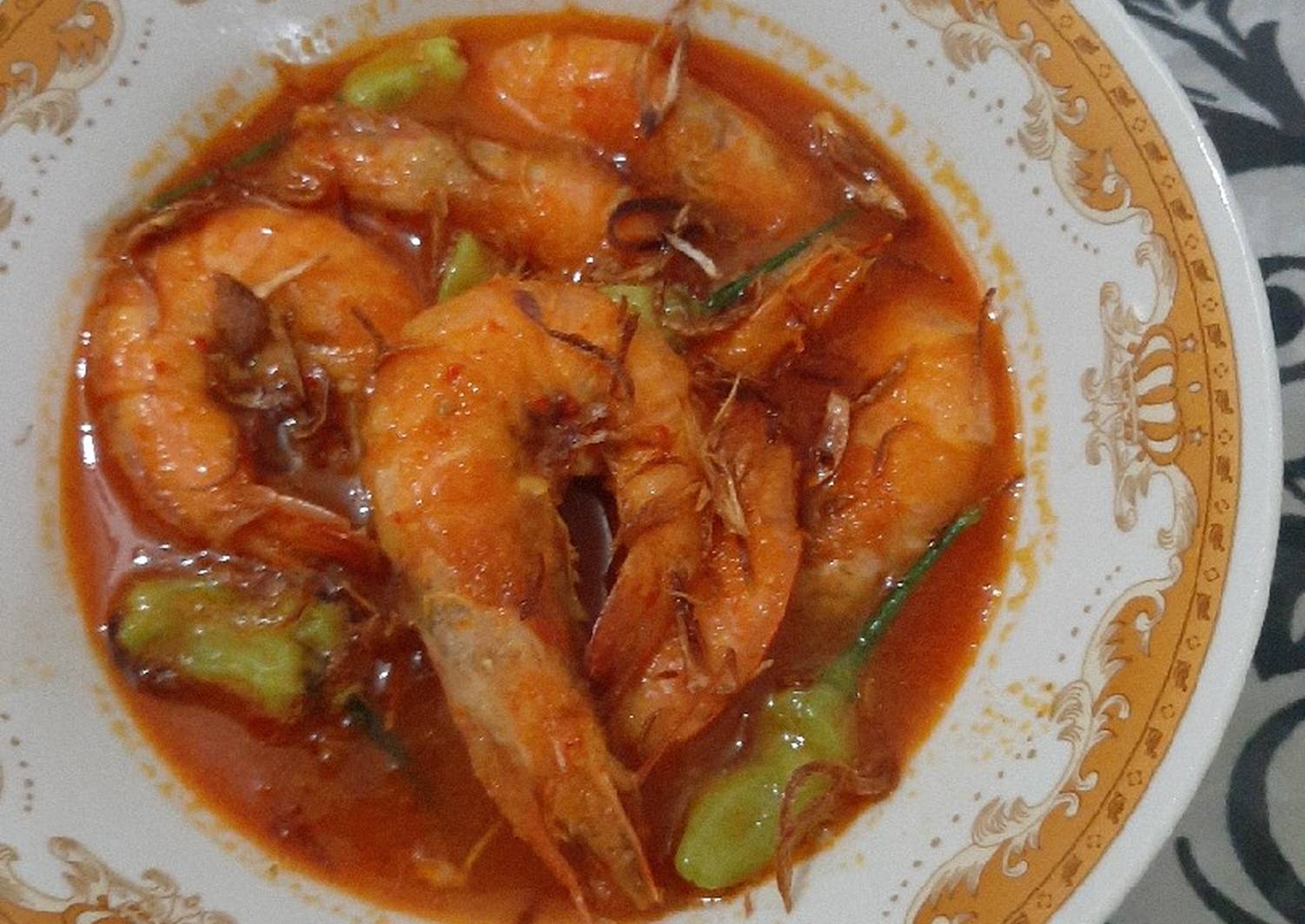 Resep Memasak Udang Kelak Terong Aceh