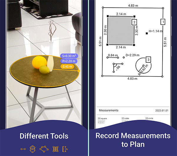 AR Ruler App: Tape Measure Cam - Đo kích thước bằng công nghệ AR a2