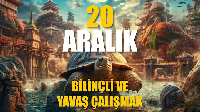 Bilinçli ve Yavaş Çalışmak | 20 Aralık / 365 Gün Öz Disiplin