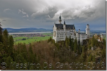 Catello Neuschwanstein visto dal Marienbrucke
