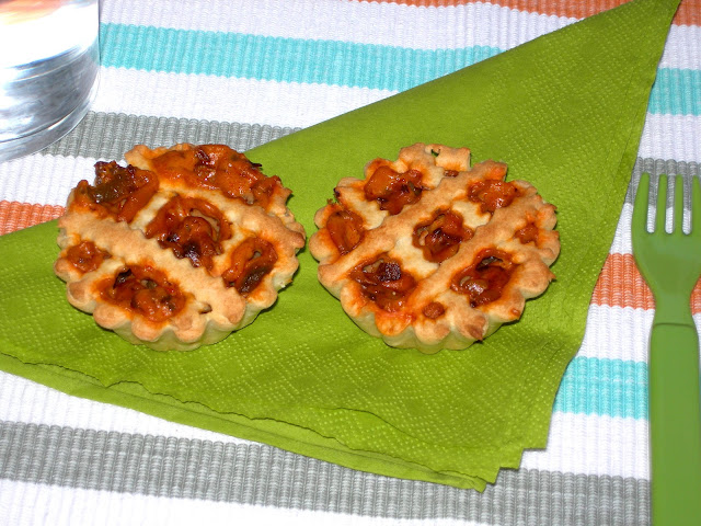 Crostatine salate de verduras