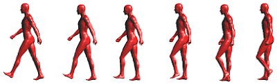 swing arms while walking