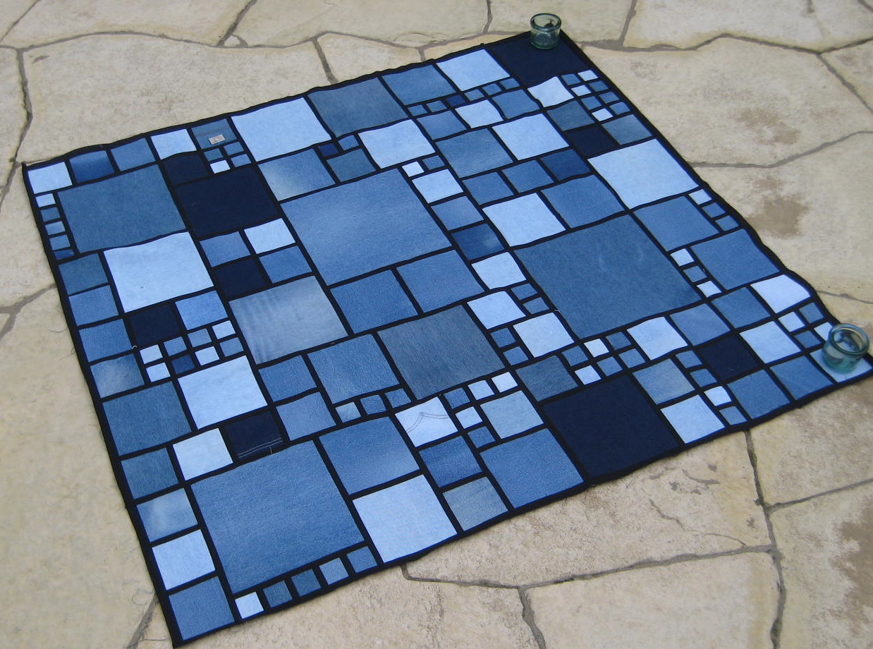 Jeans quilt designs