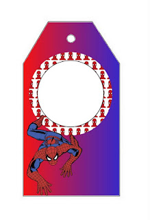 Spiderman Party, Free Printable Bookmarks.