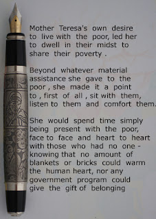  Mother Teresa pen