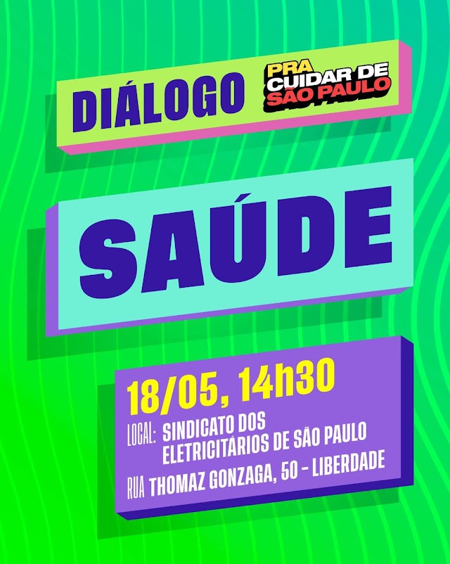 18/5-14:30 h-Diálogo para cuidar de SP: saúde