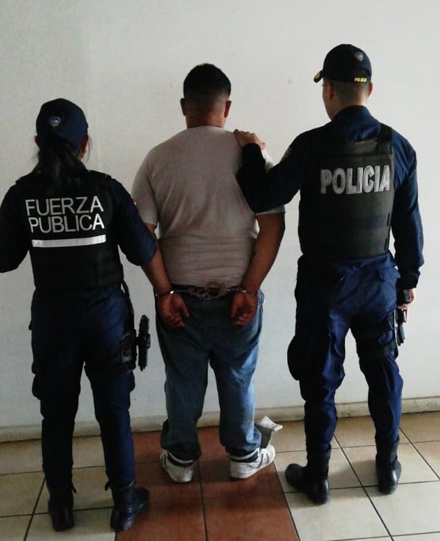 En Sabalito: Fuerza Pública capturó a sospechoso de asaltar a un menor y recuperó el botín sustraído