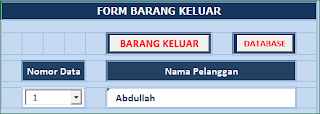 Aplikasi Excel Stock Persediaan Barang versi 3