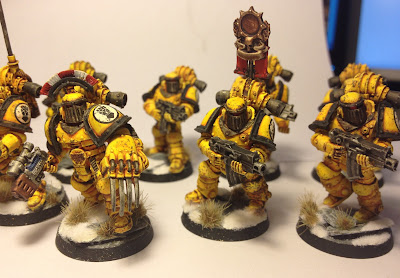 Pre-Heresy Imperial Fists Tactical Squad